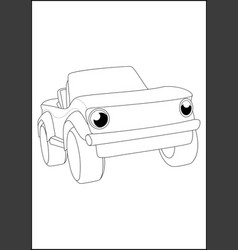 Kids Coloring Pages - Car And Other Vehicle Fun