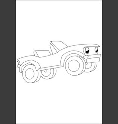 8kids Coloring Pages - Car And Other Vehicle Fun