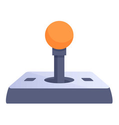 Joystick Pad Icon Cartoon Game Device