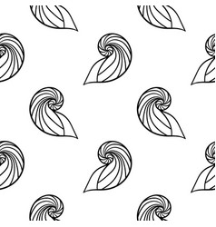 Seashell Seamless Pattern 3