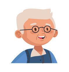 Old Man Eldery Avatar Character