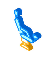 Gynecological Chair Isometric Icon