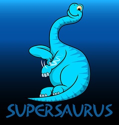 Supersaurus Cute Character Dinosaurs