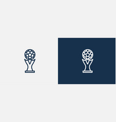 World Cup Icon Outline World Cup Icon From Sport