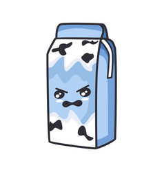 Emoji Box Milk Angry