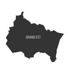 Grand Est - Map Of Region Of France