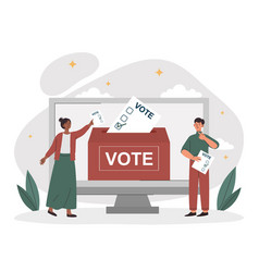 Online Voting Concept