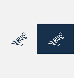 Slalom Icon Outline From Sport