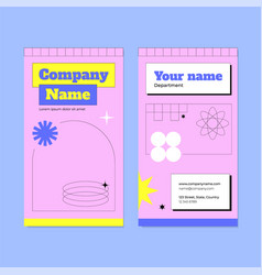 Trendy Business Card Template