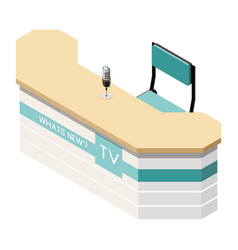 Isometric Tv Studio