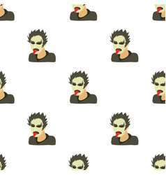 Rock Musician Pattern Seamless