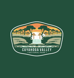 Cuyahoga Valley National Park Emblem Patch Logo