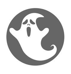 Simple Of Scary Ghost Monster For Halloween Day