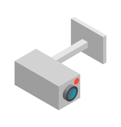 Security isometric icons set Royalty Free Vector Image