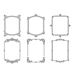 Vintage Ribbon Frames Collection