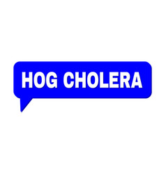 Chat Hog Cholera Colored Bubble Frame