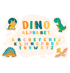 Dino Alphabet Set