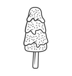 Ice Cream Outline