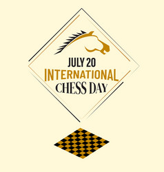 International Chess Day 20 July