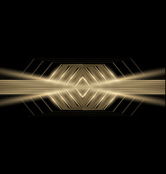 Abstract Luxury Black And Gold Background With