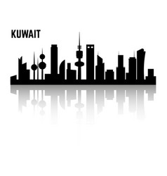 Kuwait City Clipart Black And White Design