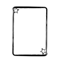 Star Frame Border Grunge Stroke Element Brush