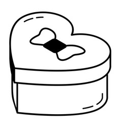 An Icon Of Heart Git Line Design