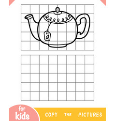 Copy The Picture Game For Children Teapot