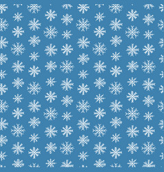 Cute Snowflakes Seamless Pattern