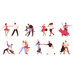 Dance Latin Icon Set