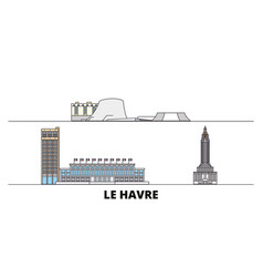 France Le Havre Flat Landmarks