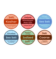 Sea Salt Circle Emblem Set Flat Natural