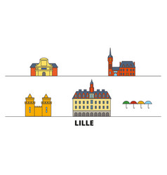 France Lille Flat Landmarks