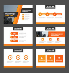 Orange Elegance Presentation Templates Infographic