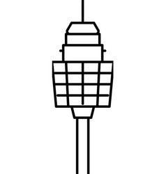 Sydney Tower Line Icon