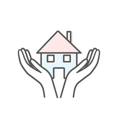 Color Adoption House Icon