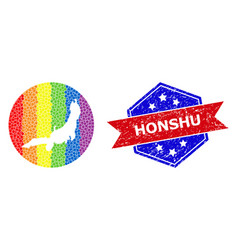 Spectral Pixel Map Honshu Island Mosaic