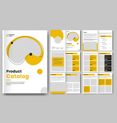 Product Catalog Design Template Or Multipurpose