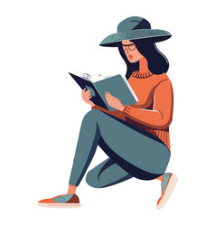 Woman Reading A Book