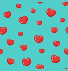 Hearts seamless background royalty free vector image