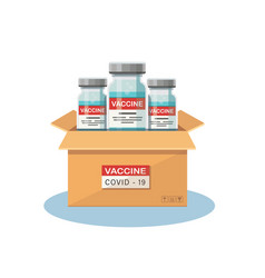 Box Coronavirus Vaccine Vaccination