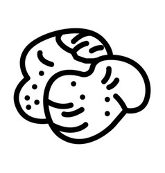 Popcorn Food Snack Line Icon