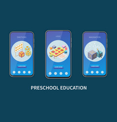 Preschool Education Banners