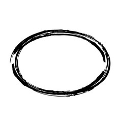 Frame Ellipse Grunge Oval Outline Border Shape