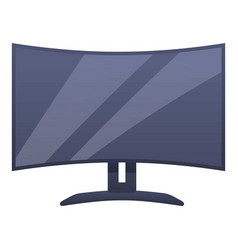 Monitor Device Icon Cartoon Glasses Sport