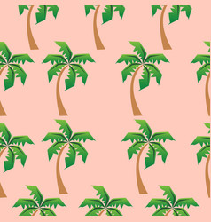 Simple Of Palm Tree Pattern Seamless