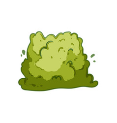 Nature Garden Shrub Cartoon