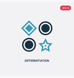 Two Color Differentiation Icon From Seo And Web