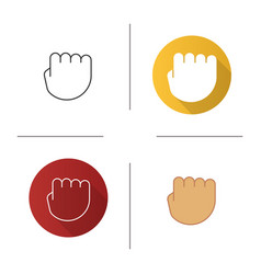 Squeezed Fist Icon