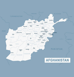 Afghanistan Map Detailed